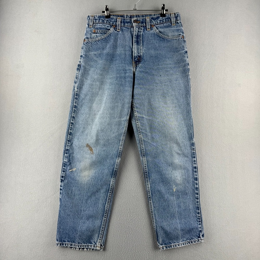 Vintage‎ Levis Jeans Mens 34x30 (Fits 32x29) 550 Relaxed Fit Tapered 90s USA